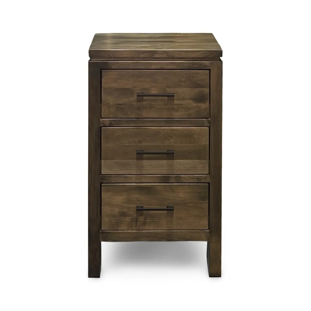 2 West Nightstand - Brown