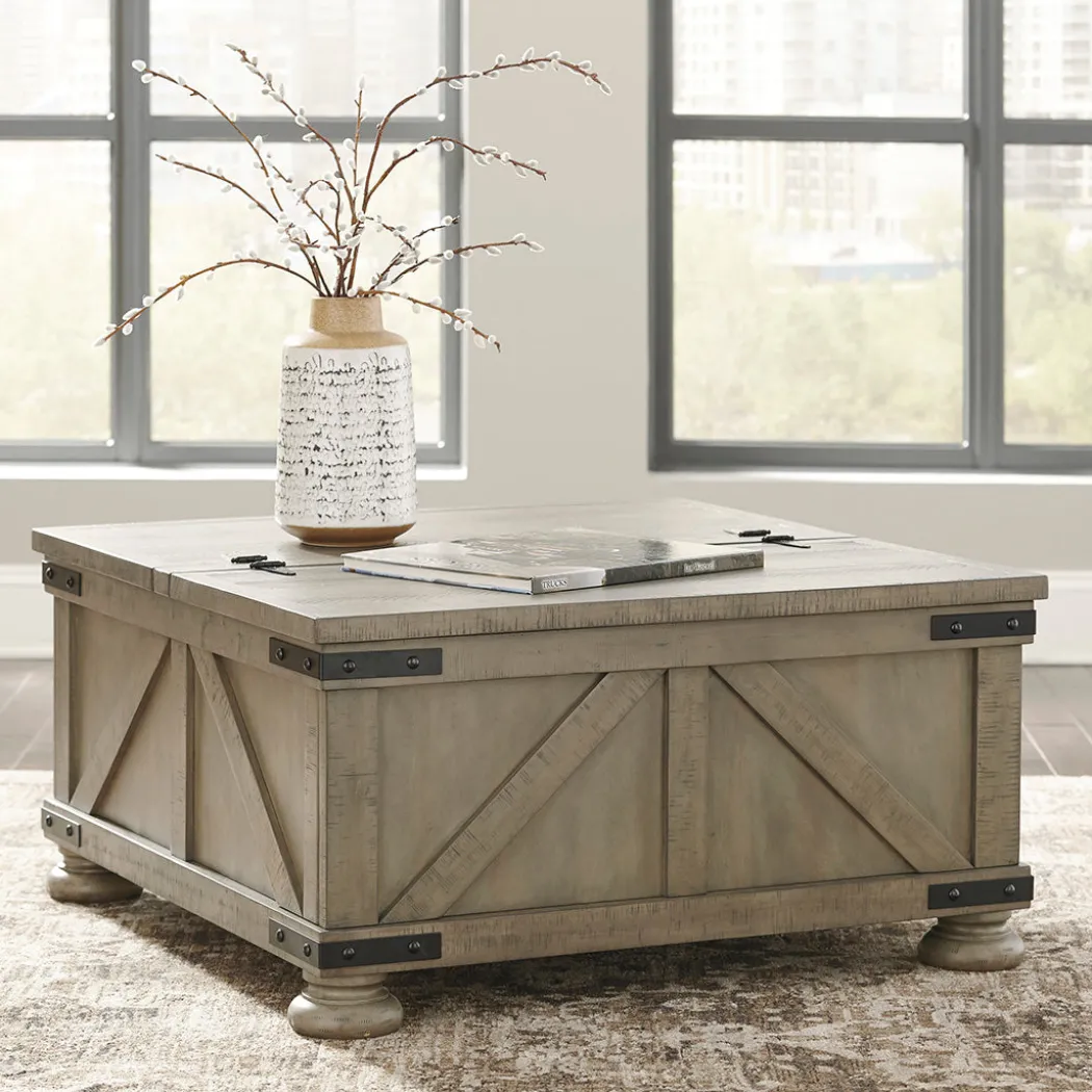 Aldwin Storage Cocktail Table