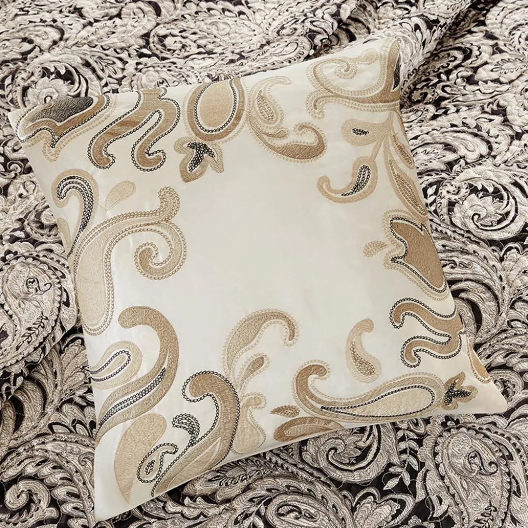 Aubrey Quilted Reversible Coverlet Set