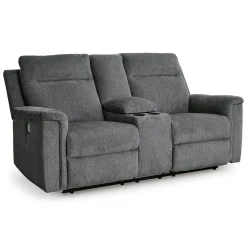 Barnsana Power Reclining Loveseat with Console