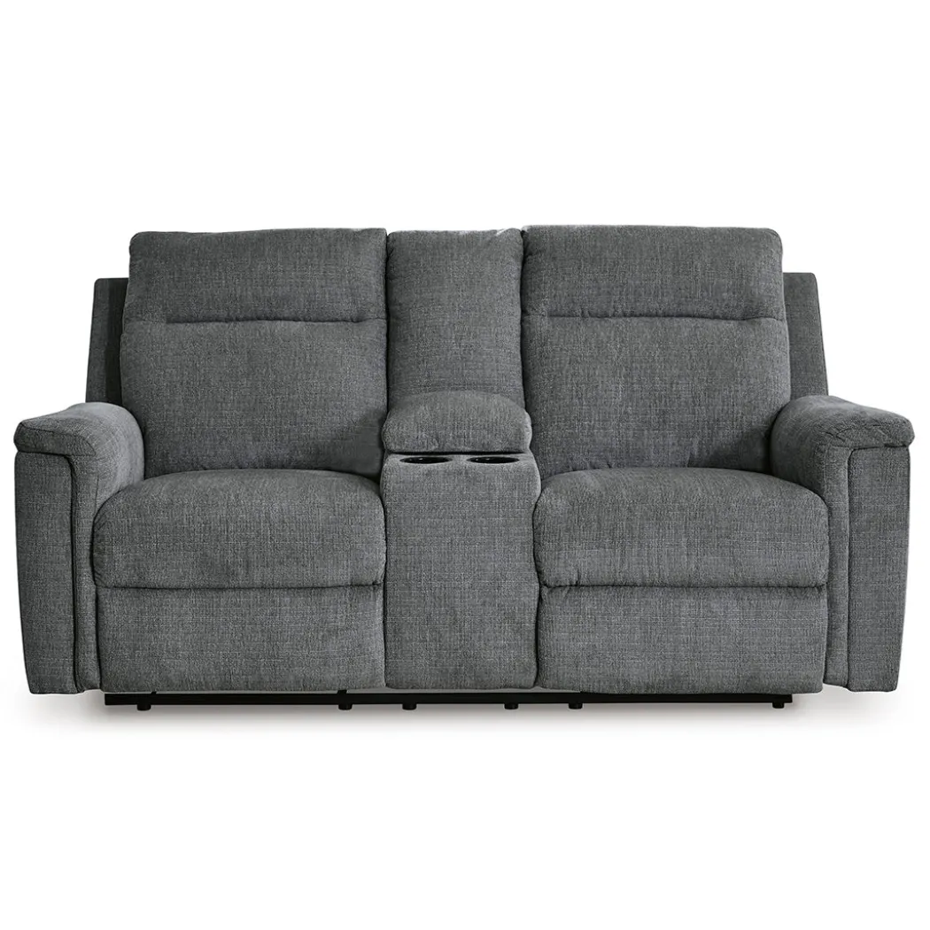 Barnsana Power Reclining Loveseat with Console