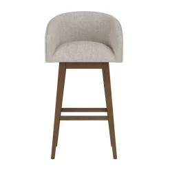 Barrel Bar Stool - Beige