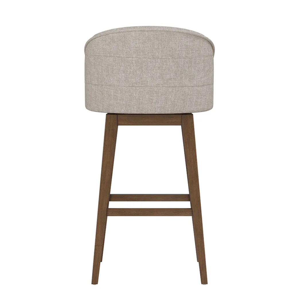Barrel Bar Stool - Beige