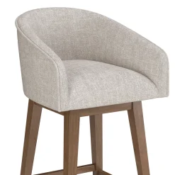 Barrel Bar Stool - Beige