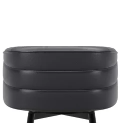 Barrel Bar Stool - Black