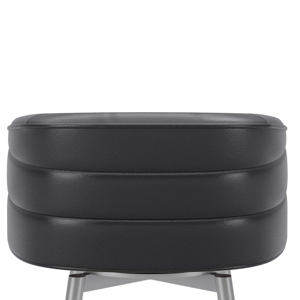 Barrel Bar Stool - Black