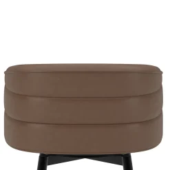 Barrel Bar Stool - Brown
