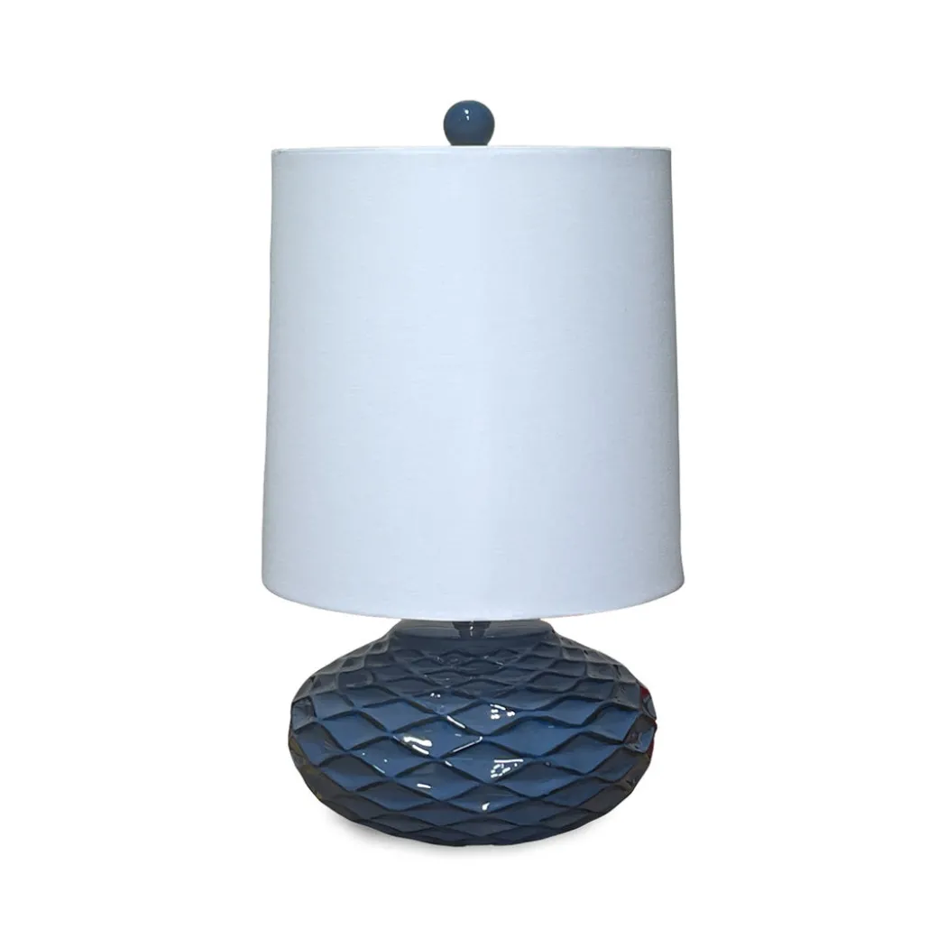 Blue Ceramic Table Lamp
