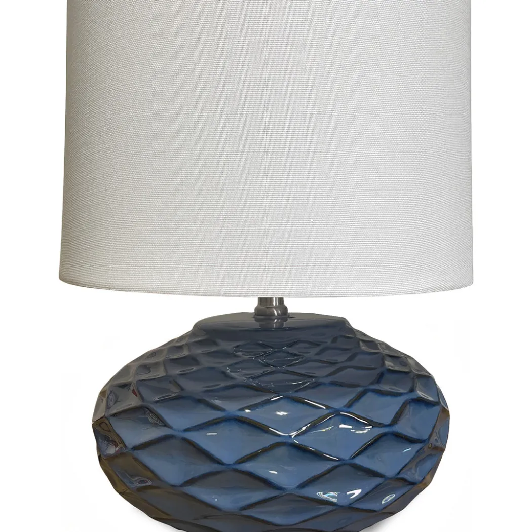 Blue Ceramic Table Lamp
