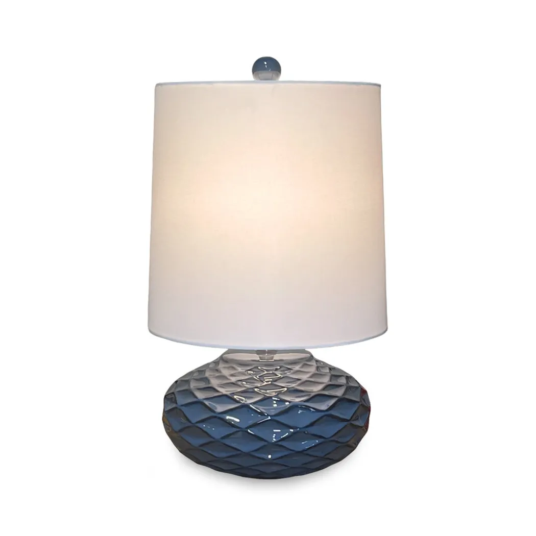 Blue Ceramic Table Lamp