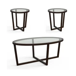 Bowen Table Trio - Brown