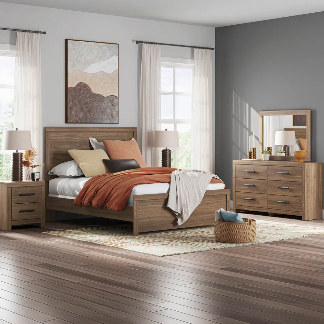 Broachmyn Bed - Brown
