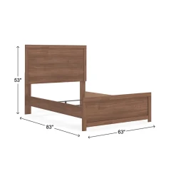 Broachmyn Bed - Brown