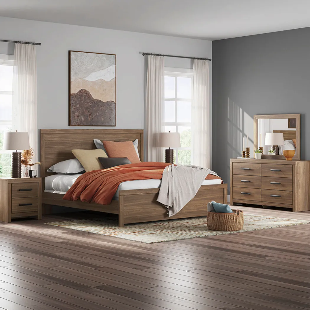 Broachmyn Bed - Brown
