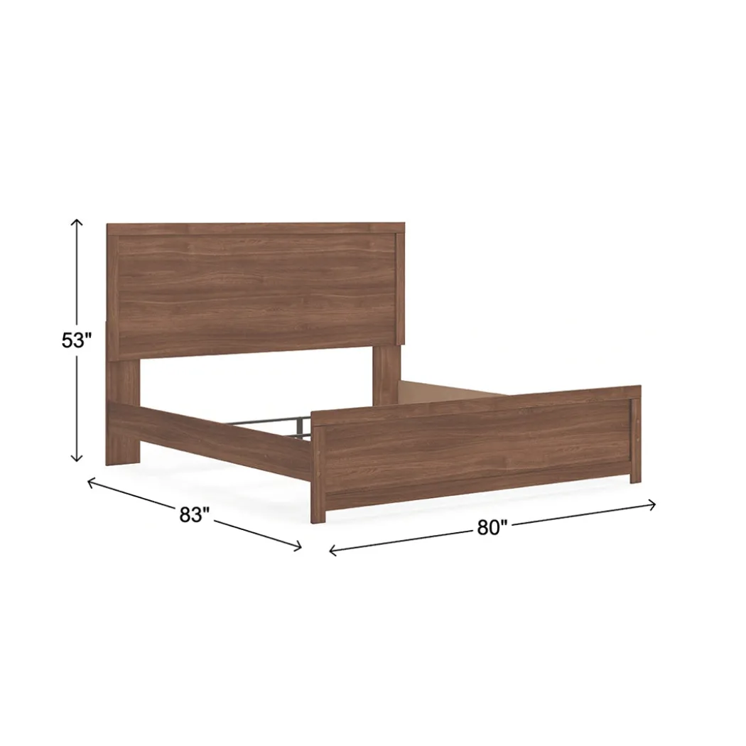 Broachmyn Bed - Brown