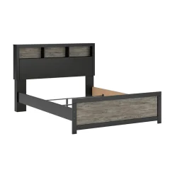 Broachmyn Black Bedroom Group with Mattress & Foundation - Queen