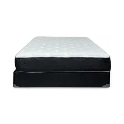 Broachmyn Black Bedroom Group with Mattress & Foundation - Queen