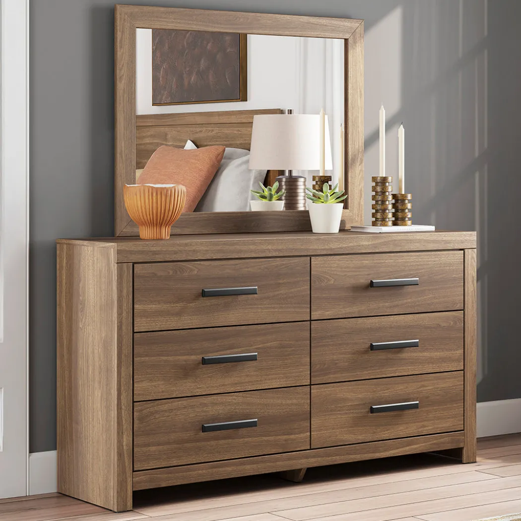 Broachmyn Mirror - Brown