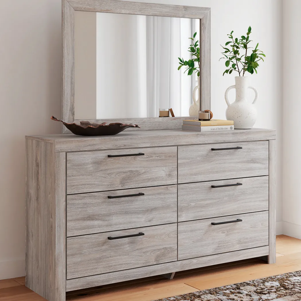 Broachmyn Mirror - Gray