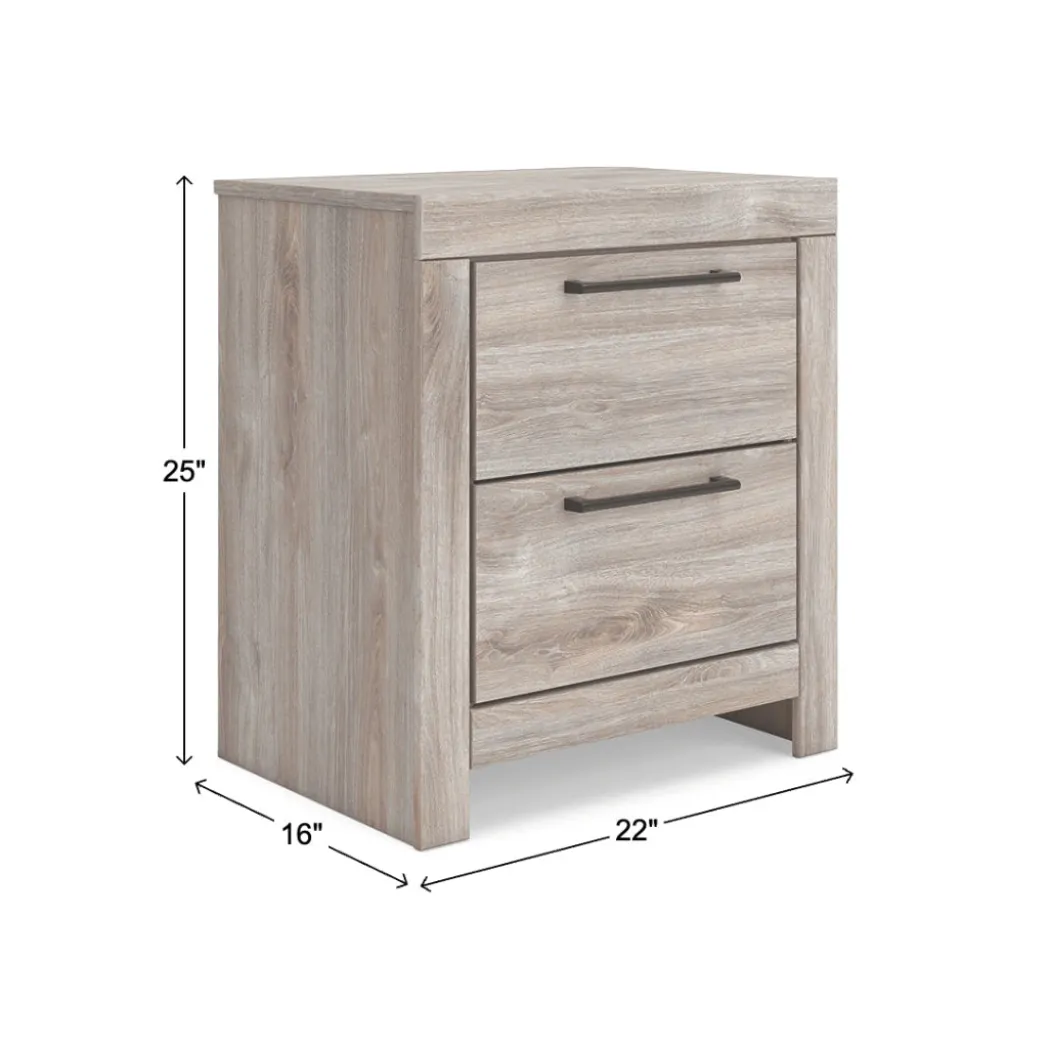Broachmyn Nightstand - Gray
