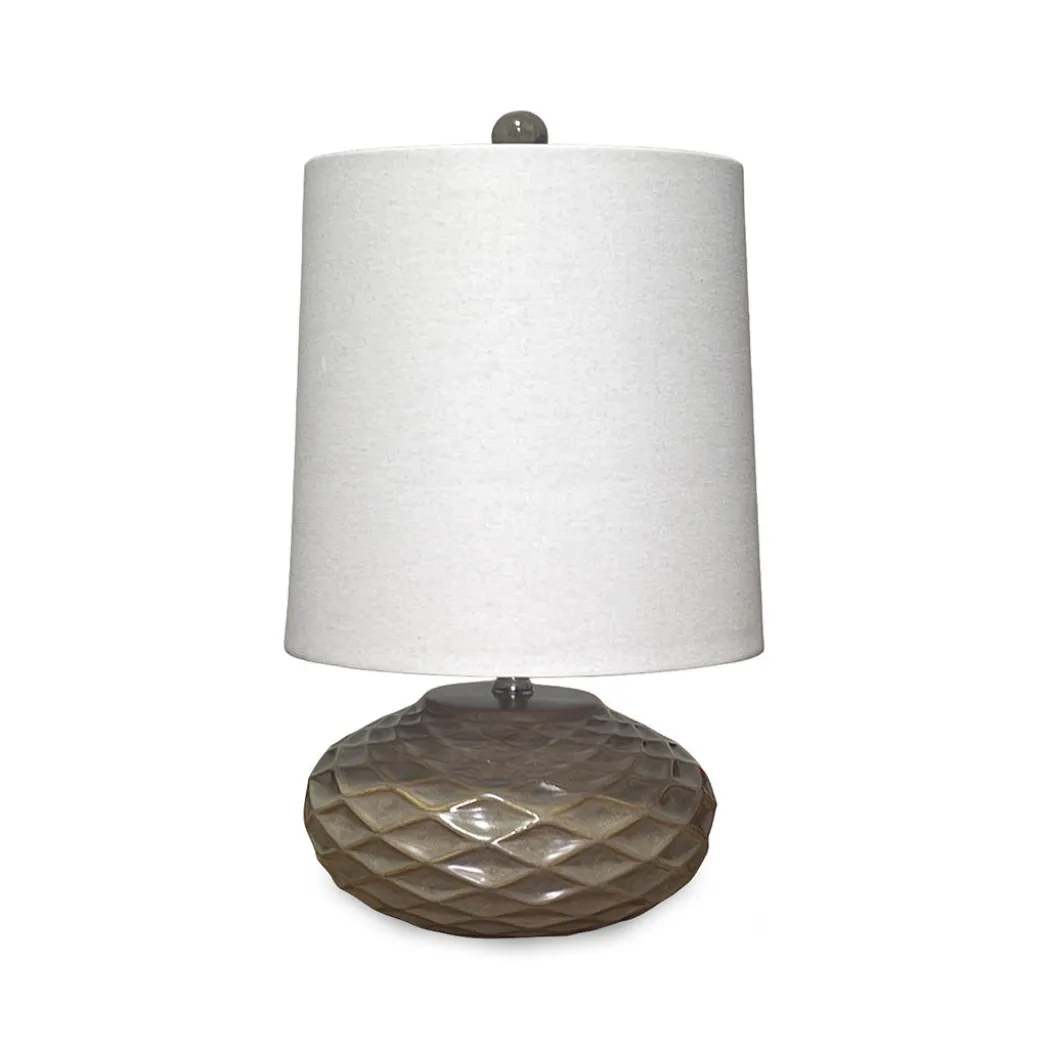 Brown Ceramic Table Lamp