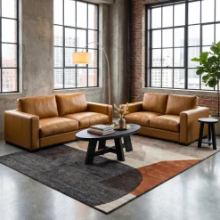 Canyon Leather Loveseat