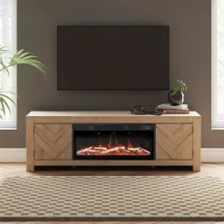 Cayboni Beige TV Stand - 71 Inches
