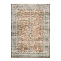 Charleston Bronze Washable Rug