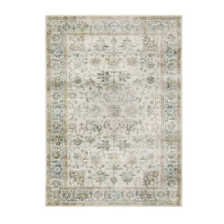 Charleston Ivory Washable Rug