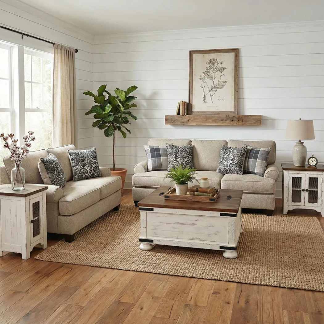 Charleston Sofa and Loveseat