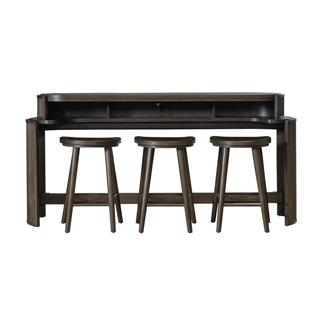 City View Console Table with Stools