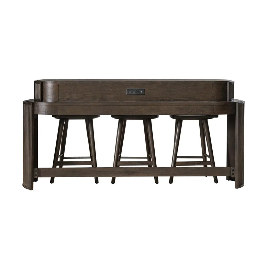 City View Console Table with Stools