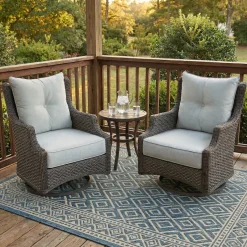 Clara Outdoor Swivel Chair