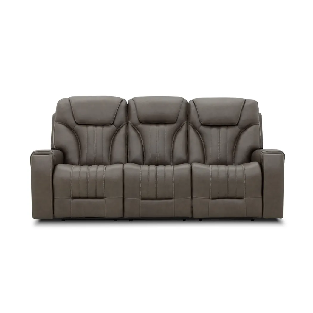 Clark Zero-G Home Theater Leather Sofa