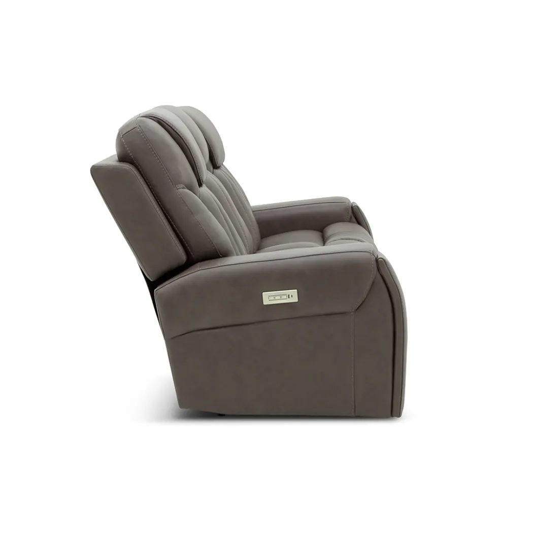 Clark Zero-G Home Theater Leather Sofa