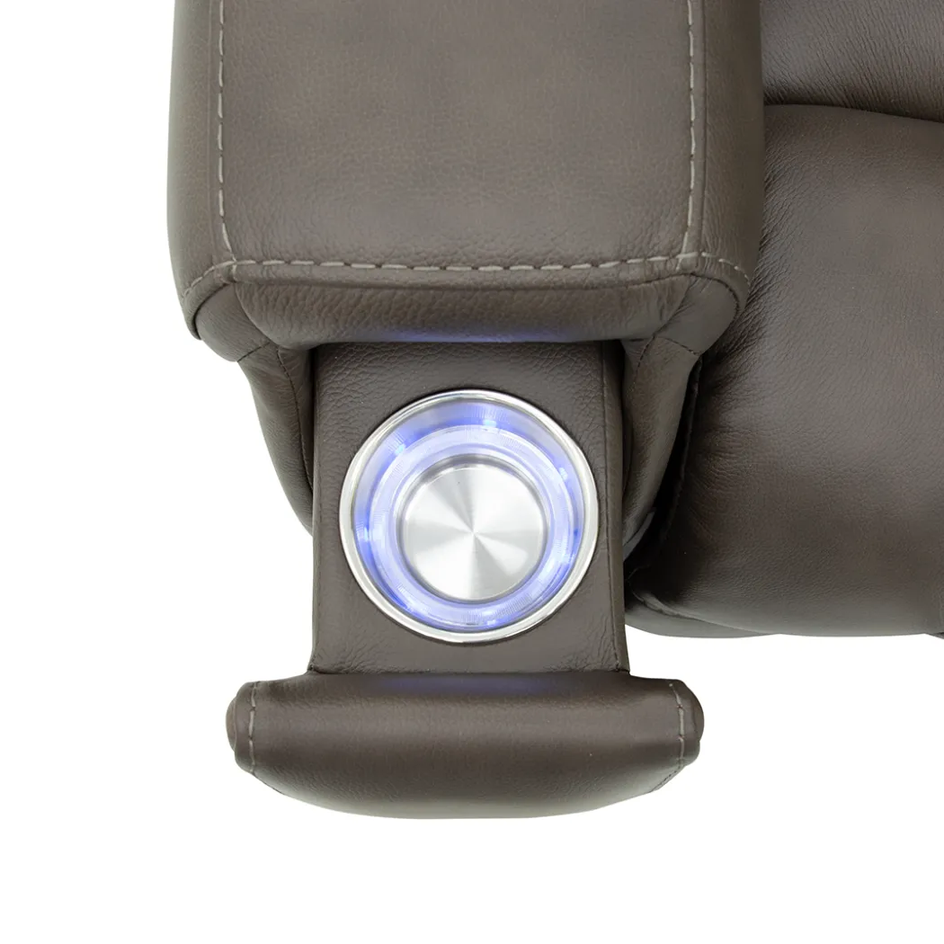 Clark Zero-G Home Theater Leather Sofa