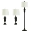 Classic Bronze Lamp Trio