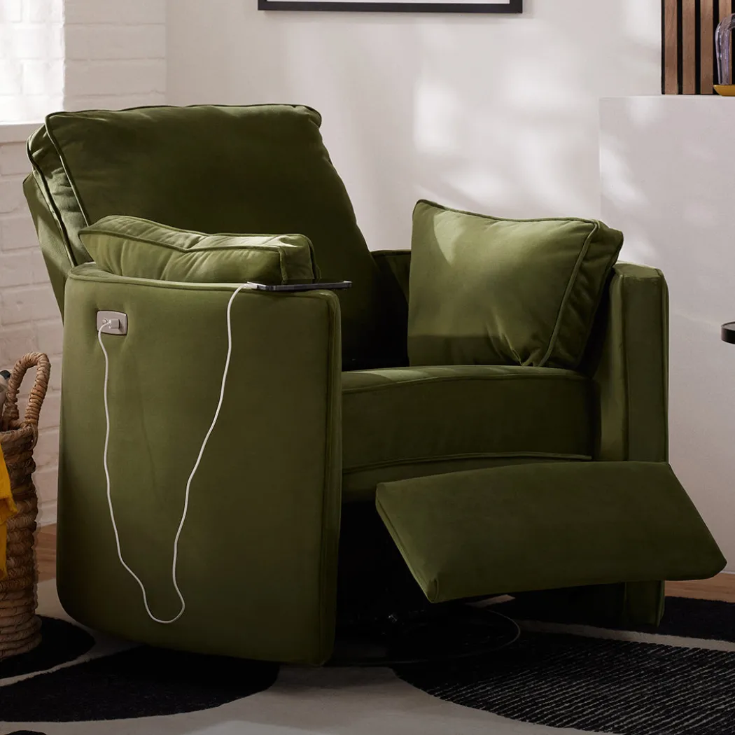 Corey Power Swivel Recliner