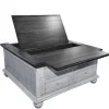 Cranes Beach Square Storage Cocktail Table