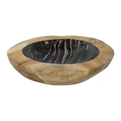 Decorative Teak Bowl