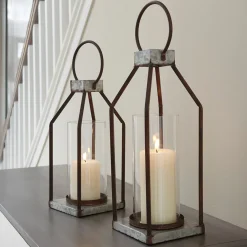 Diedrick Lanterns (Set of 2)