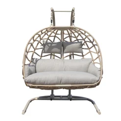 Double Basket Rope Chair