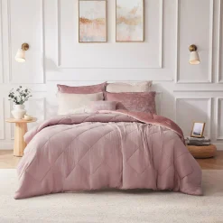 Felicia Reversible Velvet Comforter Set