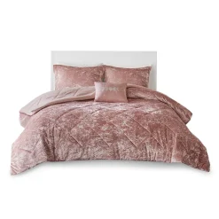 Felicia Reversible Velvet Comforter Set