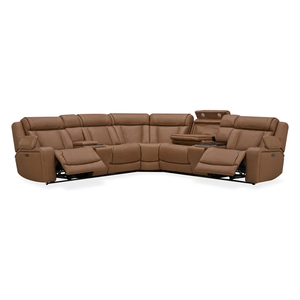 First Class Power Reclining Sectional