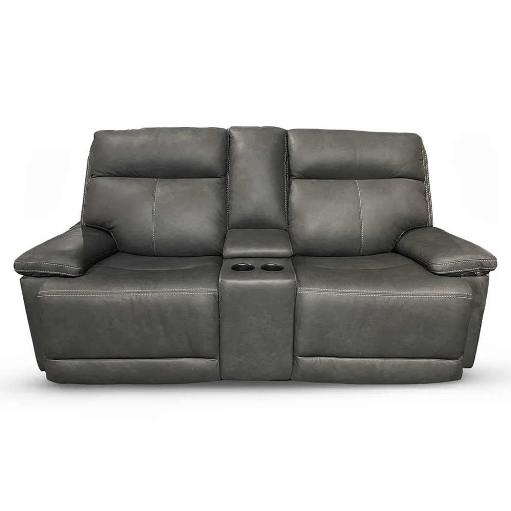 Fletcher Power Reclining Loveseat with Console