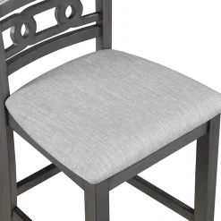 Gia Counter Height Chair - Grey