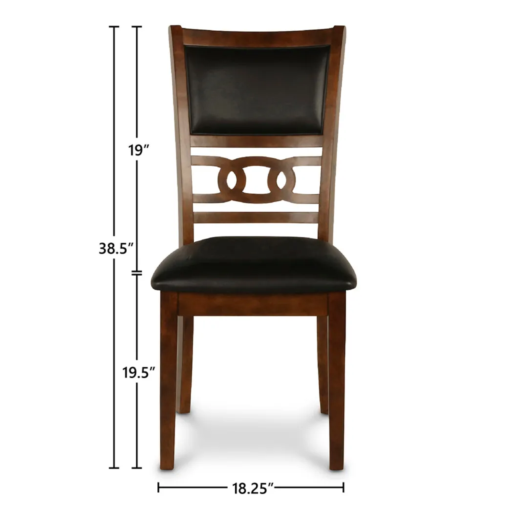Gia Dining Chair - Brown