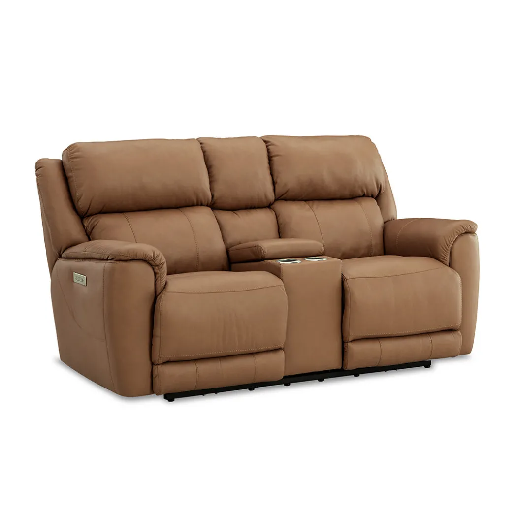 Grace Leather Zero-G Power Reclining Loveseat
