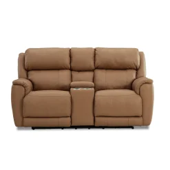 Grace Leather Zero-G Power Reclining Loveseat